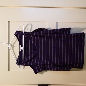 Cold shoulder 3/4 sleeve twist detail top